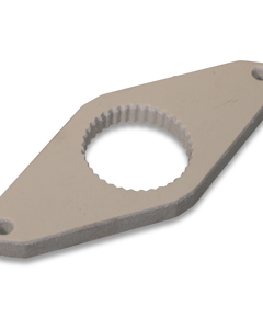 Tooth wheel f/shutter heat exchanger Earny